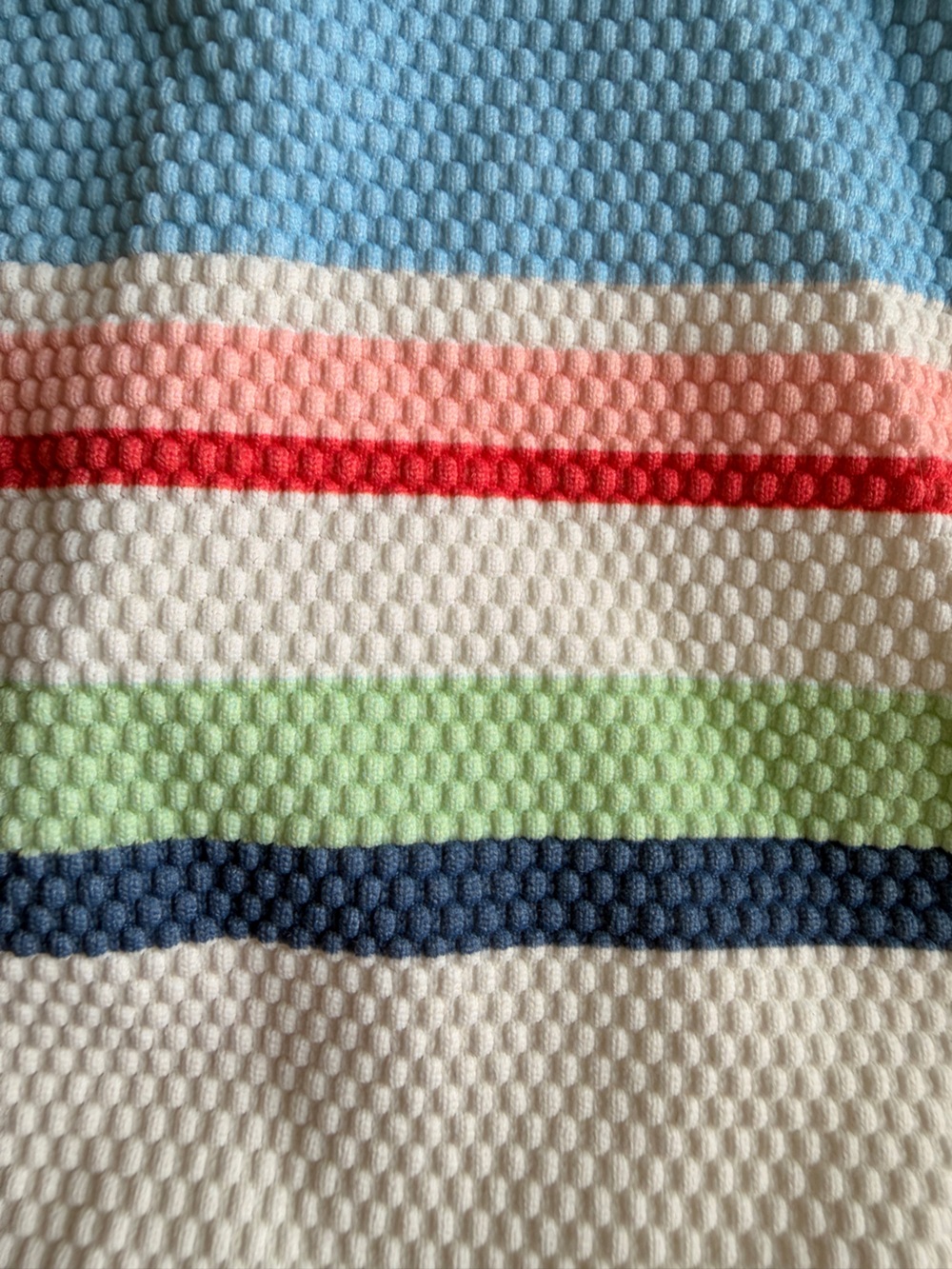 Roxy Striped Multicolor Women’s Swim Bottom - Blue & Pastel - Picture 2 of 5